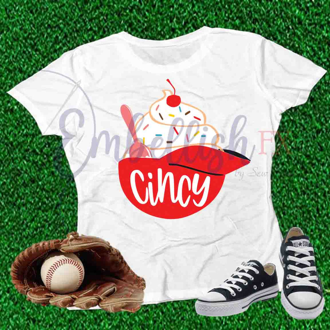 Reds Ice Cream Short Sleeve T