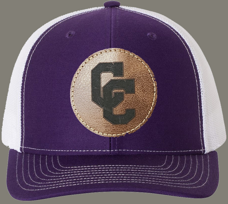 Richardson 112 Ball cap with Leather Patch