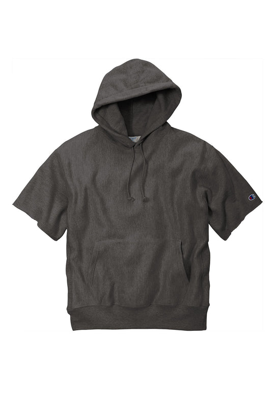 Champion® Reverse Weave® Short Sleeve Hooded Sweatshirt -AI