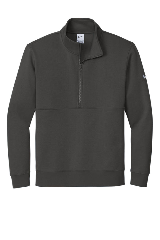 Nike Club Fleece Sleeve Swoosh 1/2-Zip Lighthouse - J