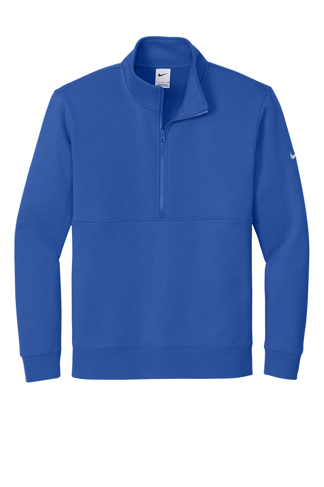 Nike Club Fleece Sleeve Swoosh 1/2-Zip Lighthouse - J