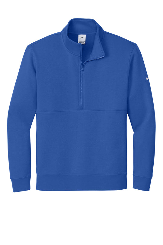Nike Club Fleece Sleeve Swoosh 1/2-Zip Lighthouse - J