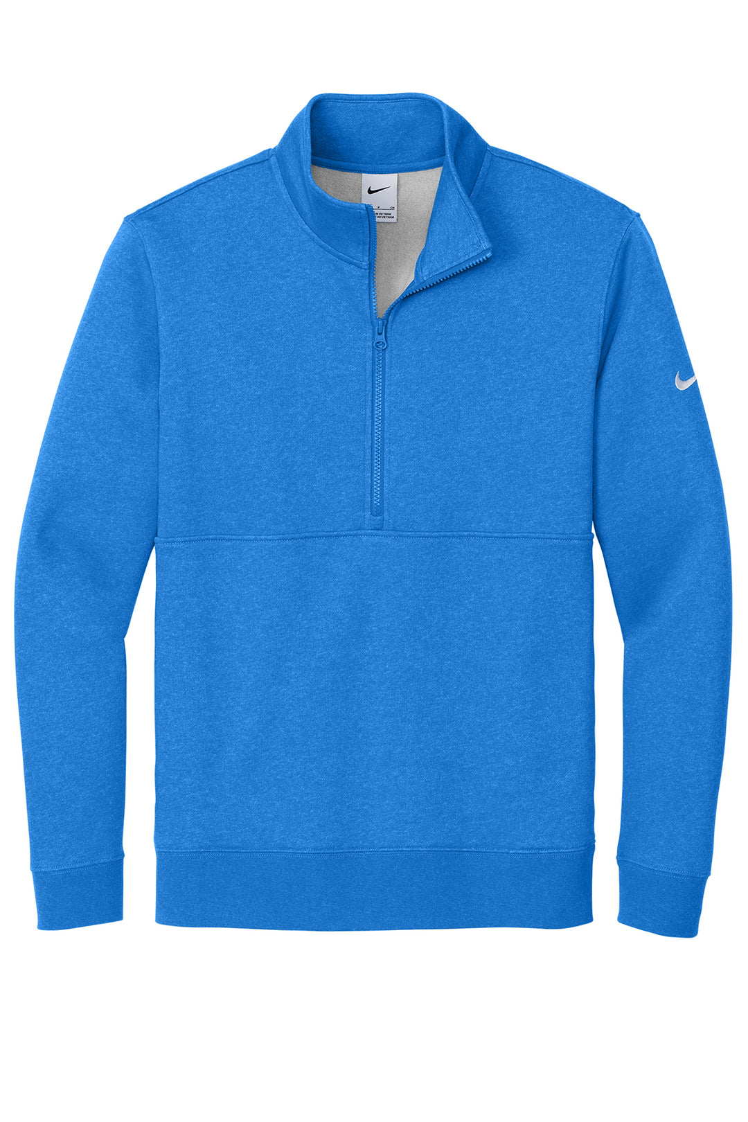 Nike Club Fleece Sleeve Swoosh 1/2-Zip Lighthouse - J