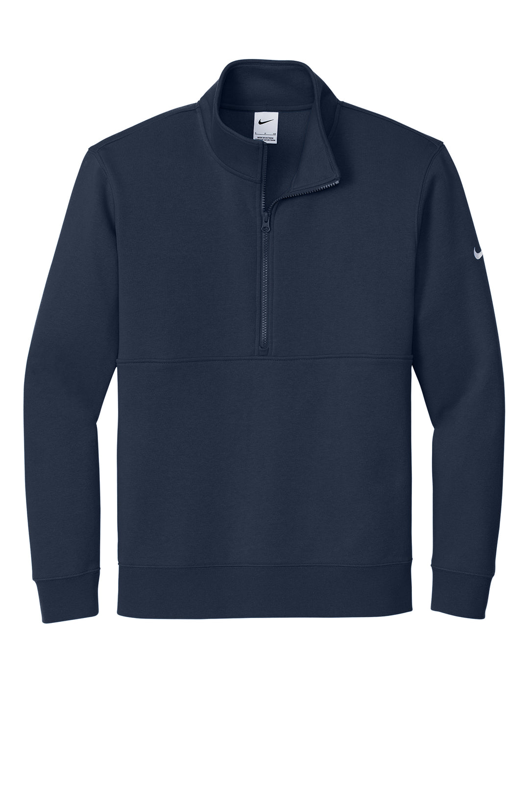 Nike Club Fleece Sleeve Swoosh 1/2-Zip Lighthouse - J