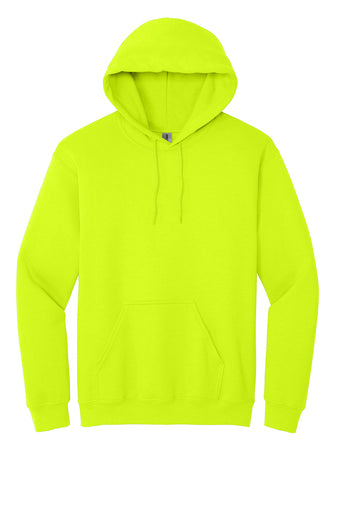 Heavy Blend Hoodie. Includes  one design front or back up to 12" wide