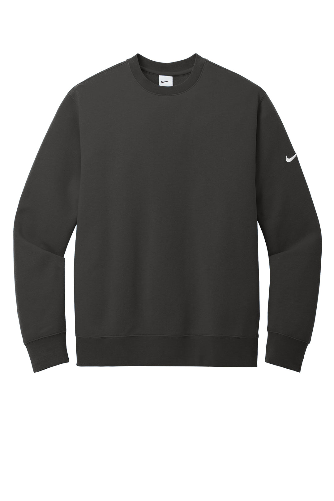 Nike Club Fleece Sleeve Swoosh Crew Lighthouse - H