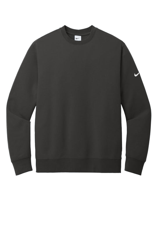 Nike Club Fleece Sleeve Swoosh Crew Lighthouse - H