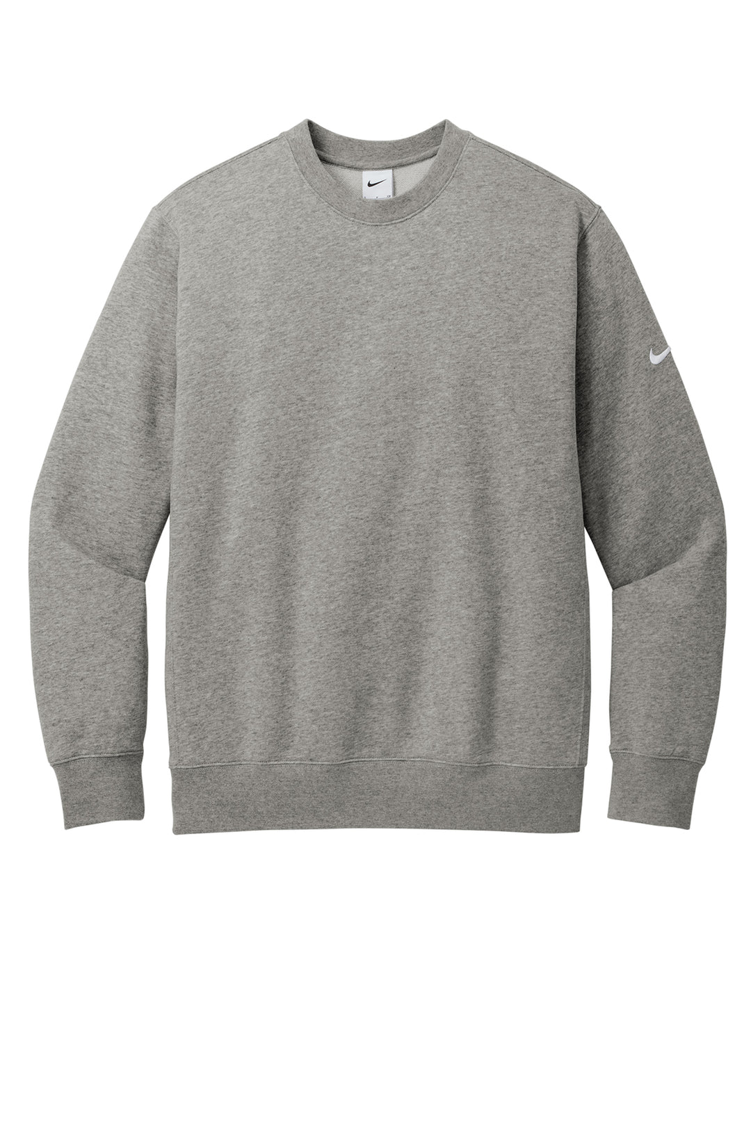 Nike Club Fleece Sleeve Swoosh Crew Lighthouse - H
