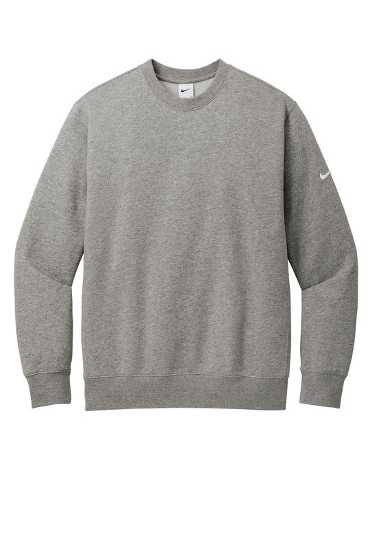 Nike Club Fleece Sleeve Swoosh Crew Lighthouse - H