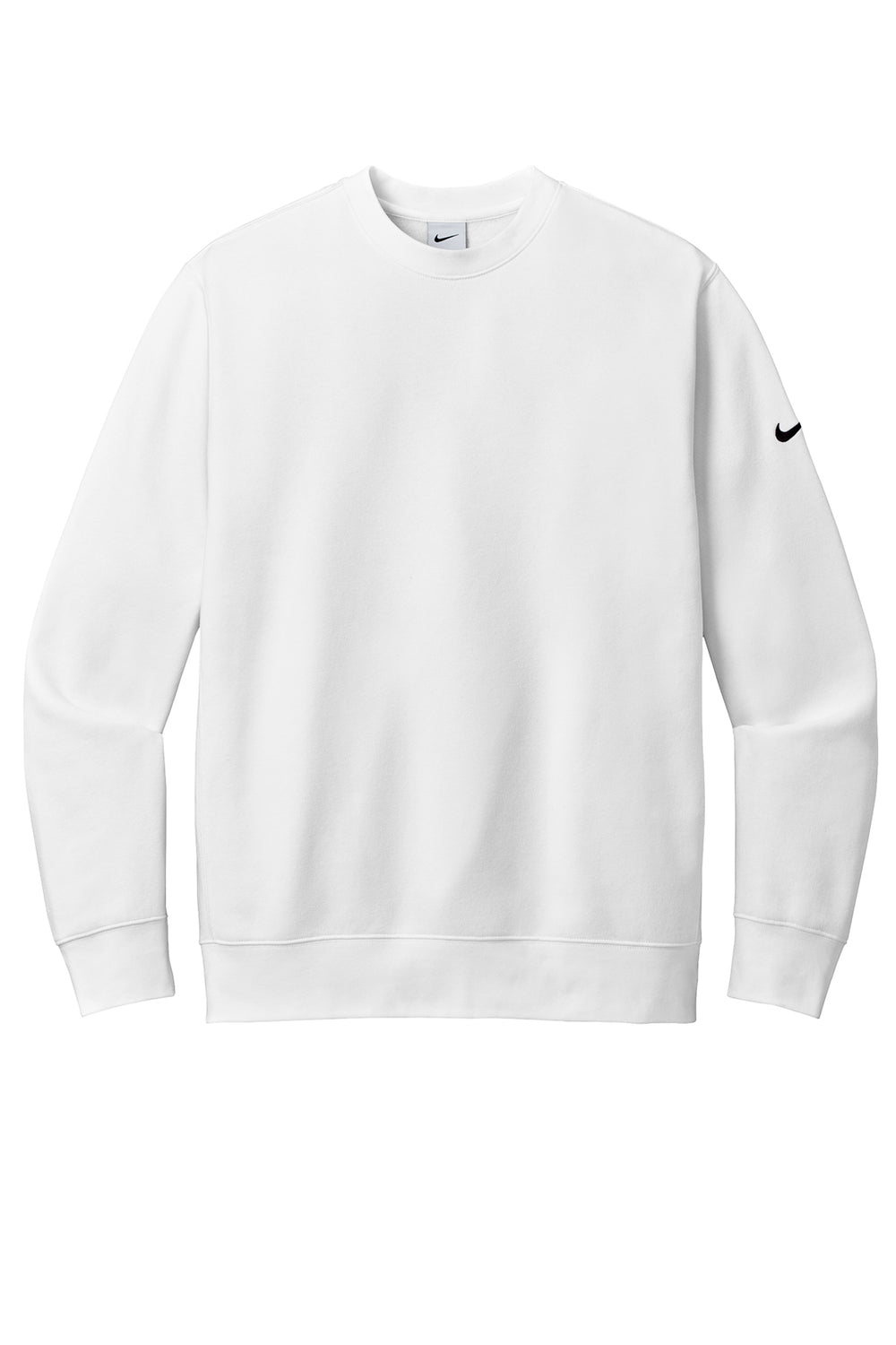 Nike Club Fleece Sleeve Swoosh Crew Lighthouse - H