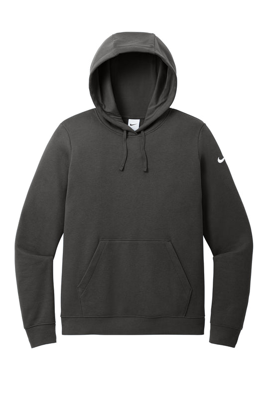 Nike Club Fleece Sleeve Swoosh Pullover Hoodie Lighthouse - I