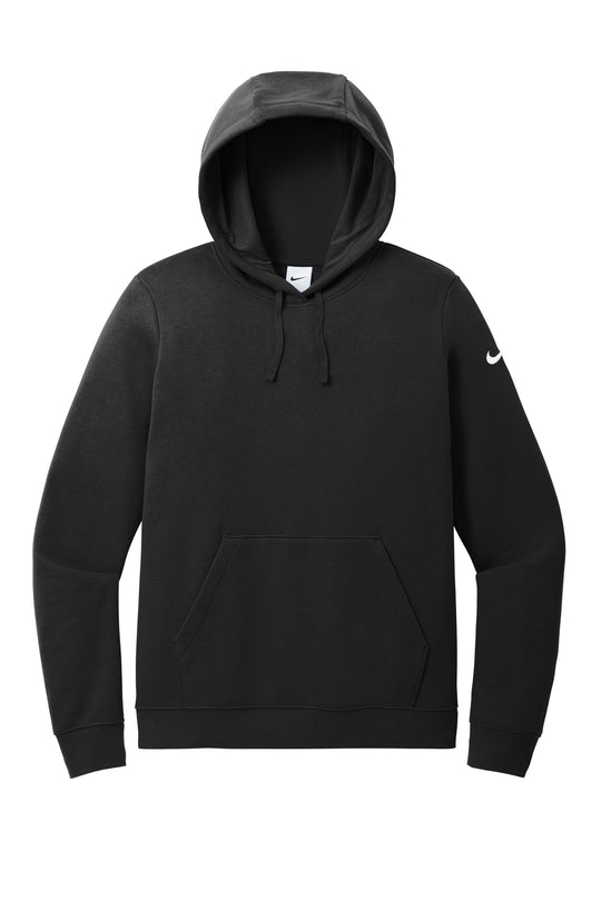 Nike Club Fleece Sleeve Swoosh Pullover Hoodie Lighthouse - I