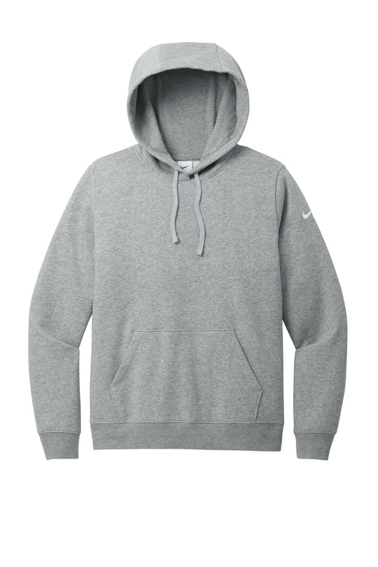 Nike Club Fleece Sleeve Swoosh Pullover Hoodie Lighthouse - I