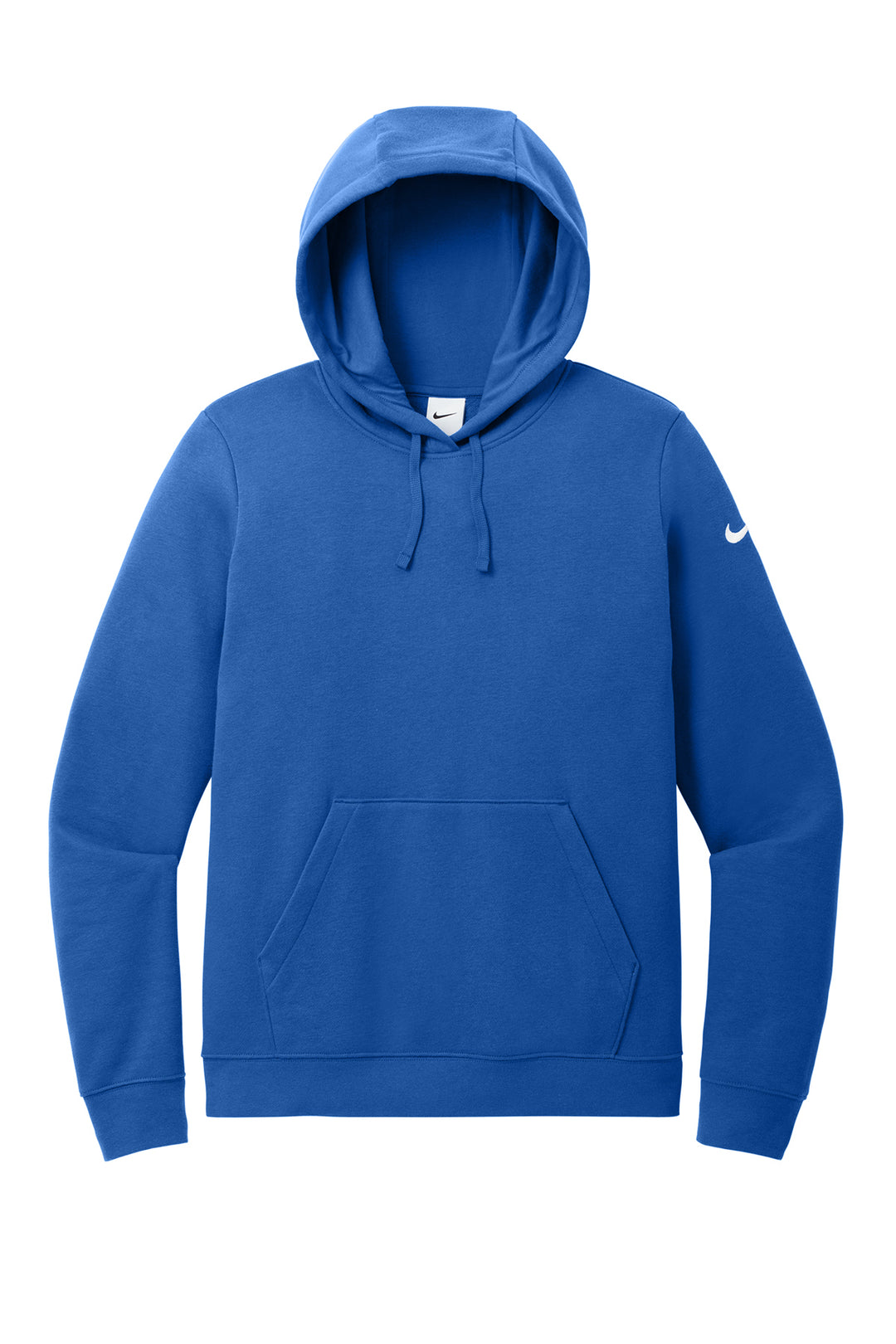 Nike Club Fleece Sleeve Swoosh Pullover Hoodie Lighthouse - I