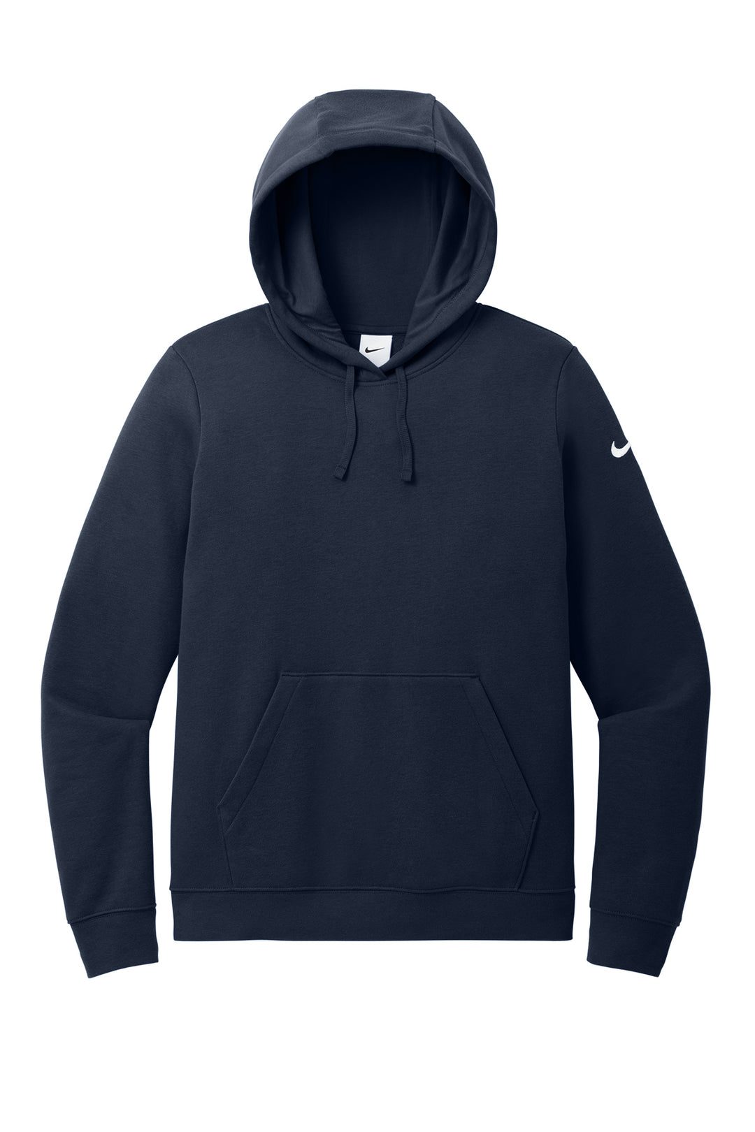 Nike Club Fleece Sleeve Swoosh Pullover Hoodie Lighthouse - I