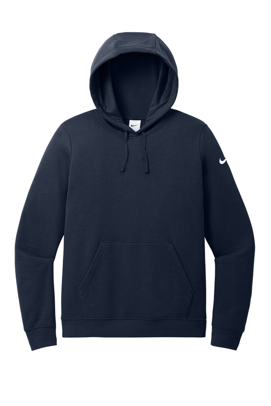 Nike Club Fleece Sleeve Swoosh Pullover Hoodie Lighthouse - I