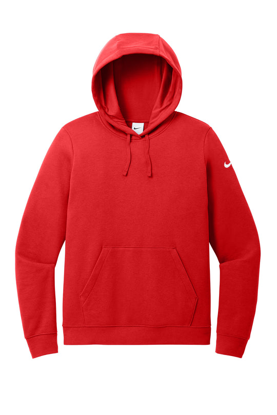 Nike Club Fleece Sleeve Swoosh Pullover Hoodie Lighthouse - I