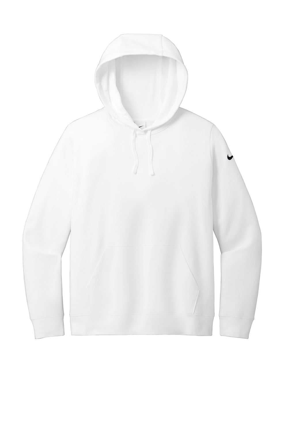 Nike Women's Club Fleece Sleeve Swoosh Pullover Hoodie Lighthouse - F