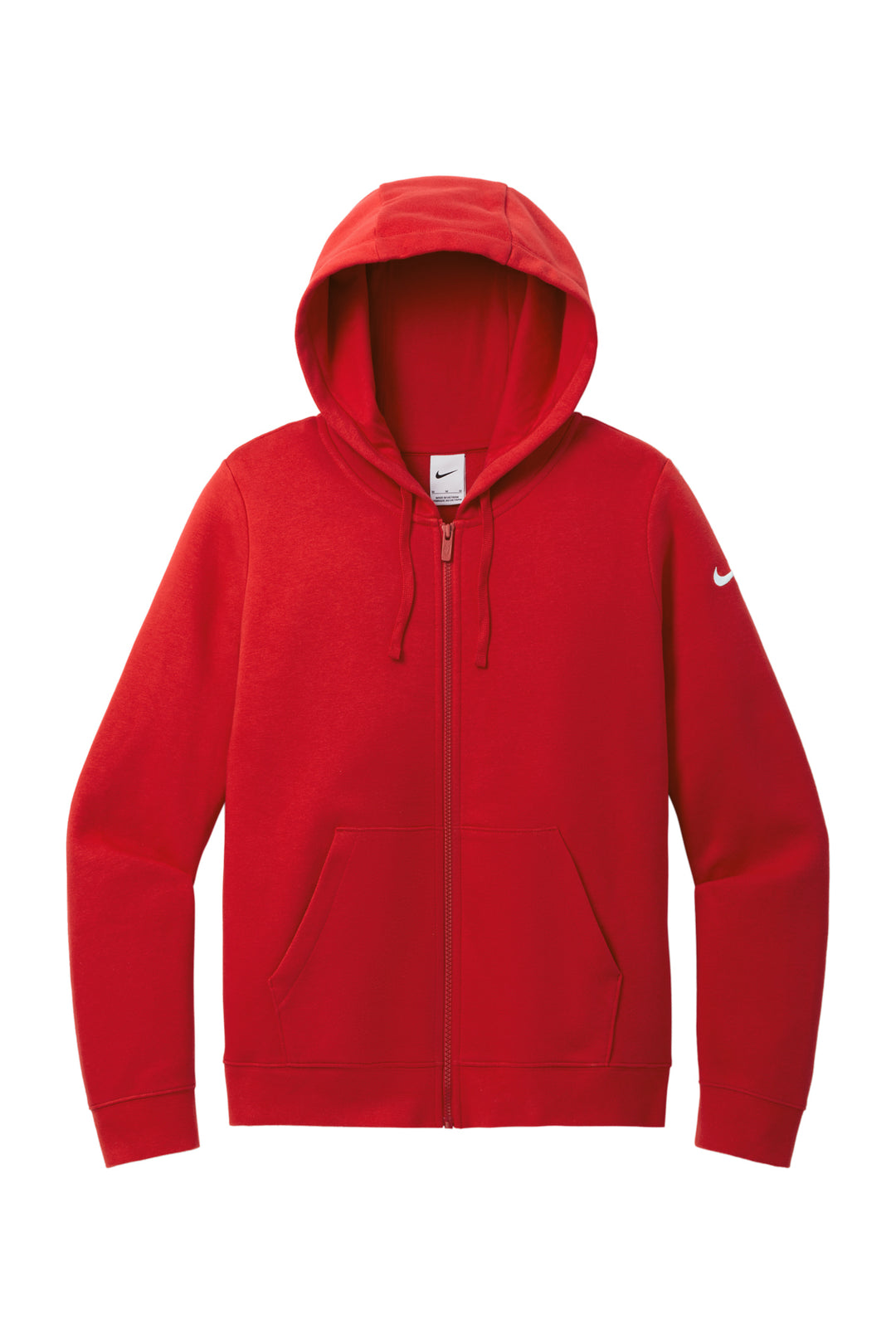 Nike Women's Club Fleece Sleeve Swoosh Full-Zip Hoodie Lighthouse - E