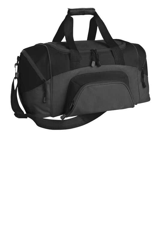Port Authority® Small Colorblock Sport Duffel -AM