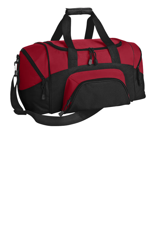 Port Authority® Small Colorblock Sport Duffel -AM