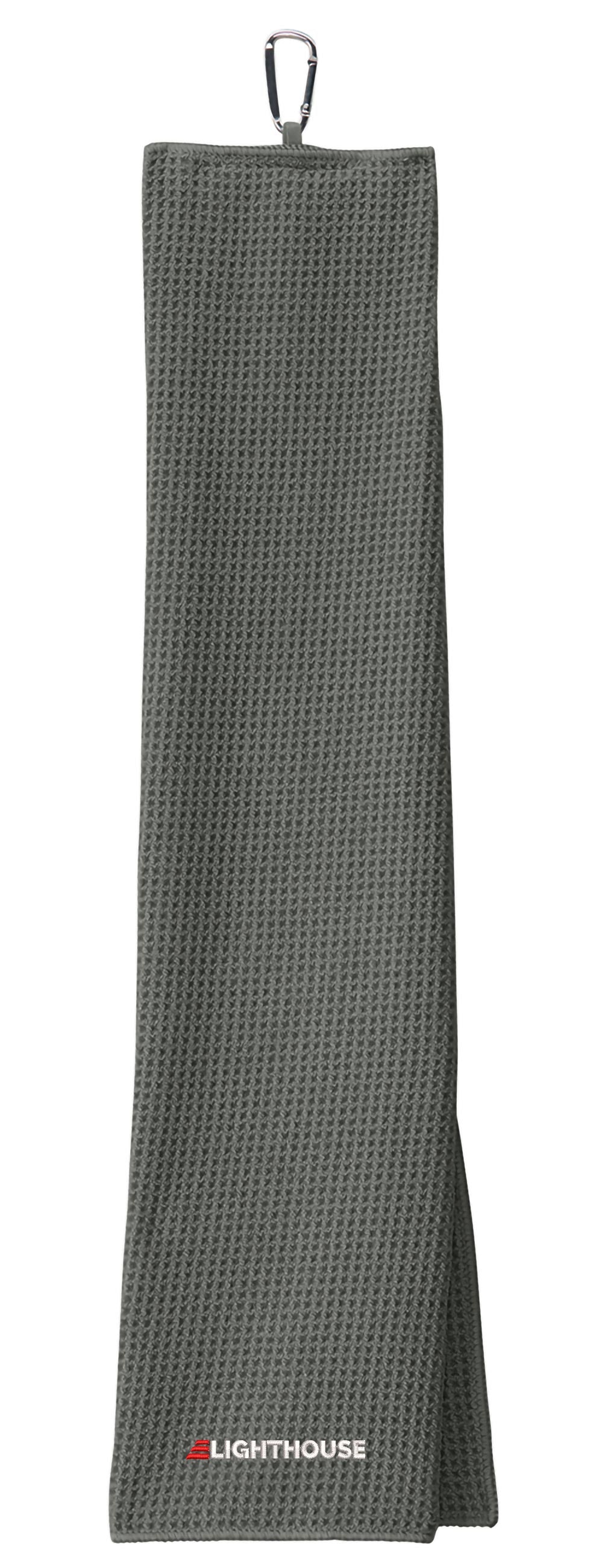 Port Authority® Waffle Microfiber Golf Towel -AN