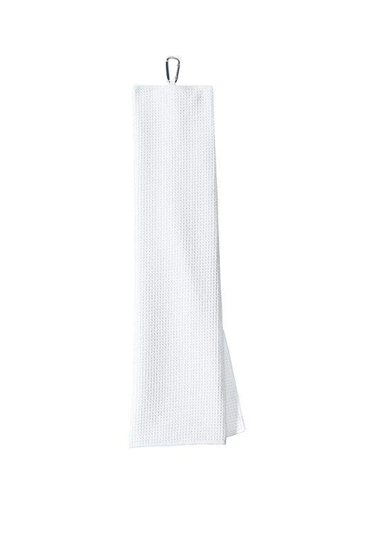 Port Authority® Waffle Microfiber Golf Towel -AN