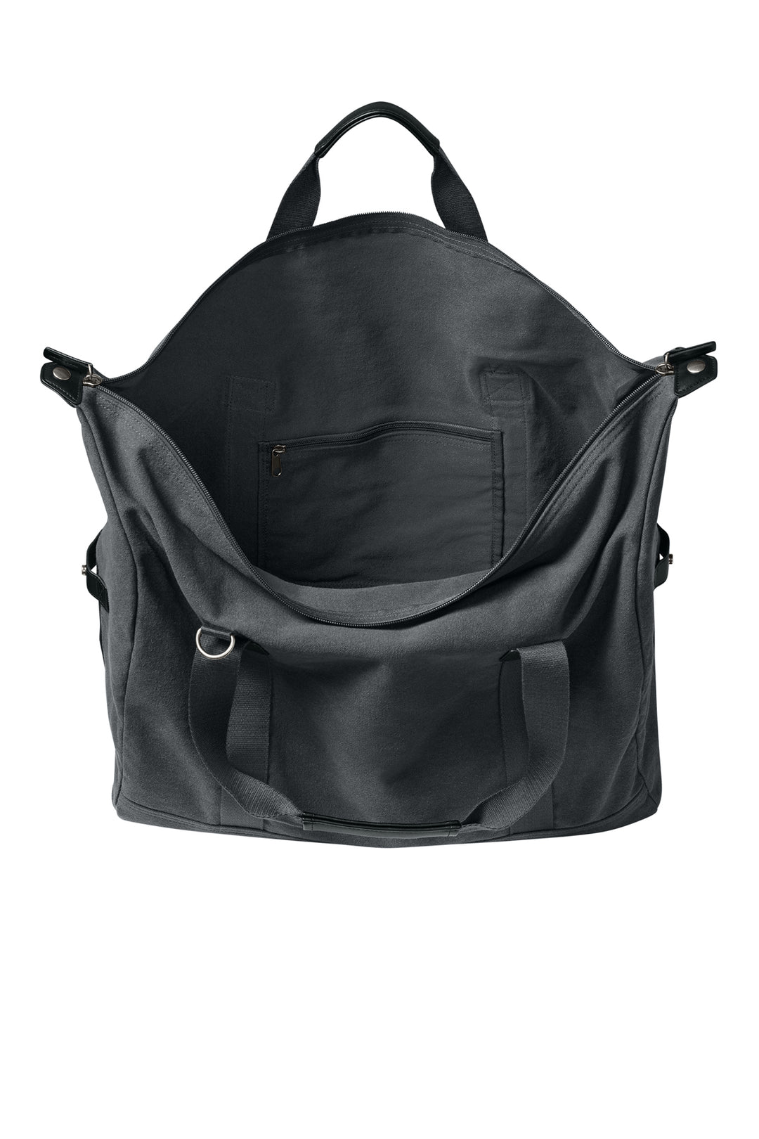 Port Authority® Washed Canvas Duffel -AJ