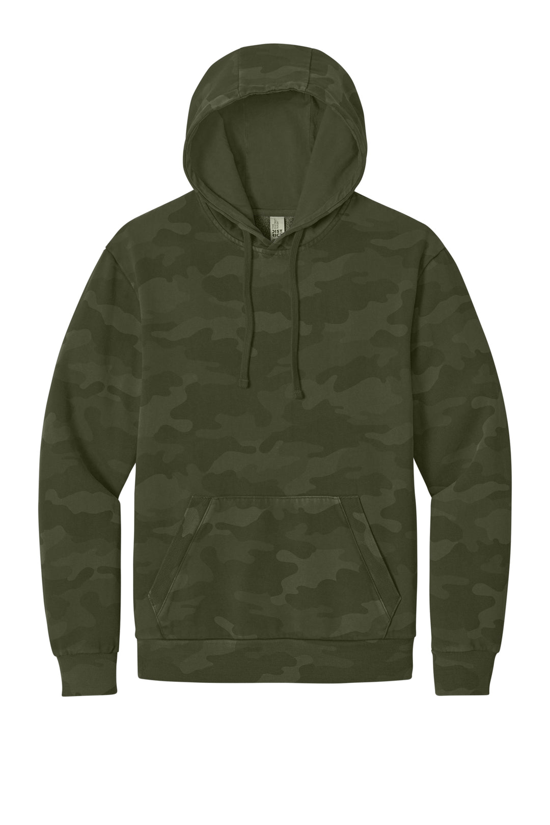 District Wash™ Camo Fleece Hoodie -AQ