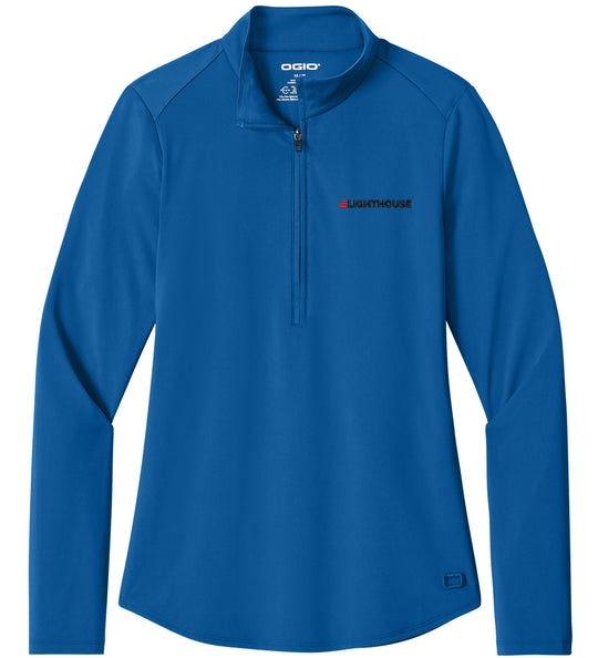 OGIO® Women’s Regain 1/2-Zip Lighthouse -A