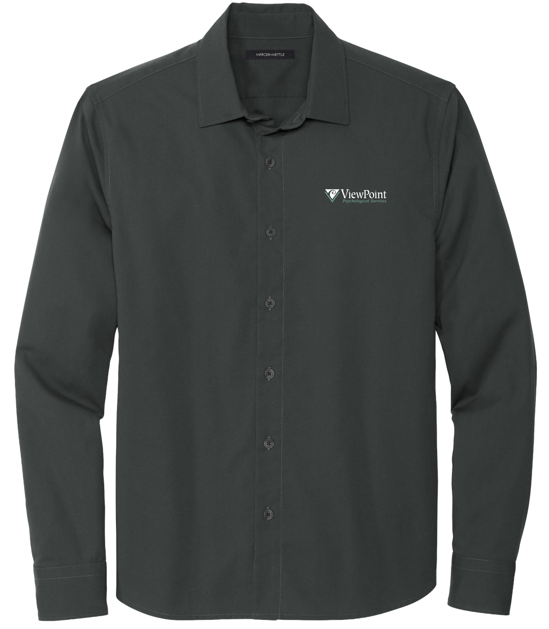 Mercer+Mettle® Long Sleeve Stretch Woven Shirt viewpoint
