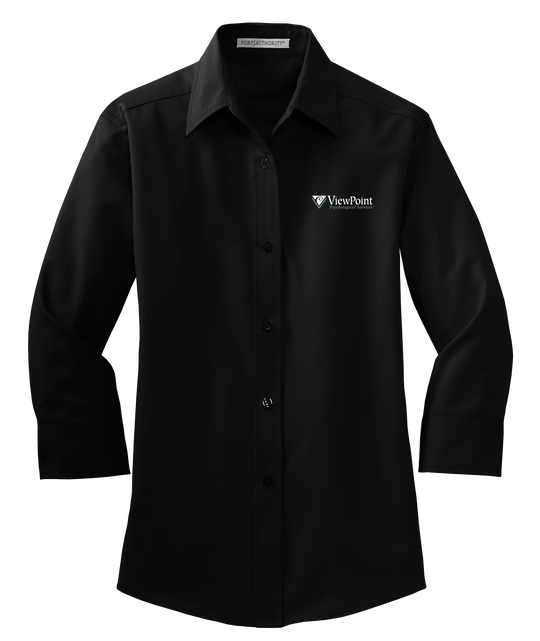 Port Authority® Women's 3/4-Sleeve Easy Care Shirt viewpoint