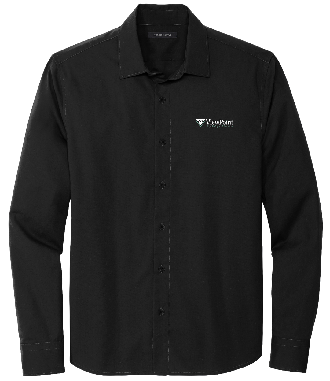 Mercer+Mettle® Long Sleeve Stretch Woven Shirt viewpoint