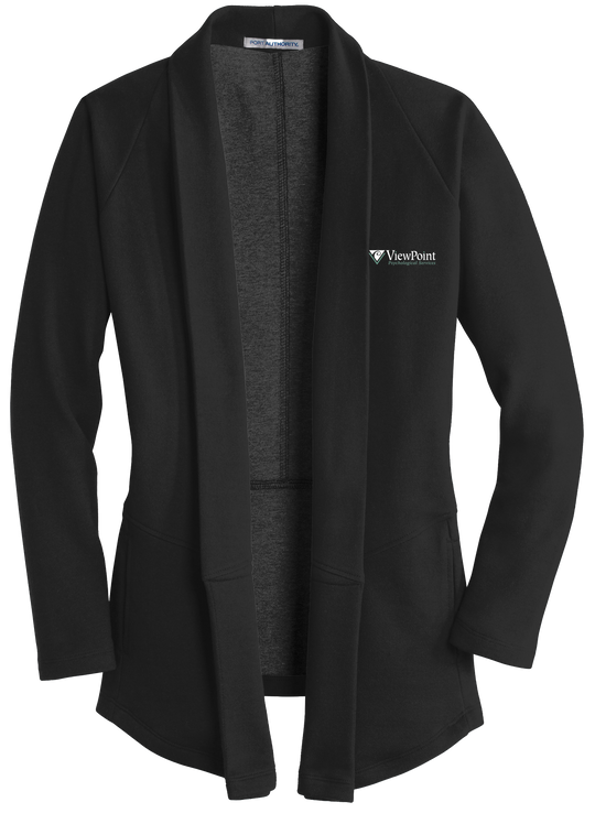 Port Authority® Women's Interlock Cardigan  Viewpoint