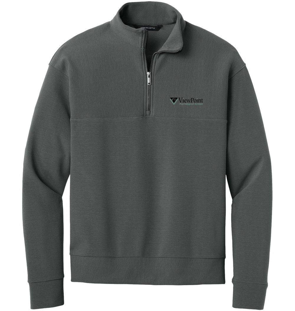 Mercer+Mettle® Linear Texture 1/4-Zip viewpoint