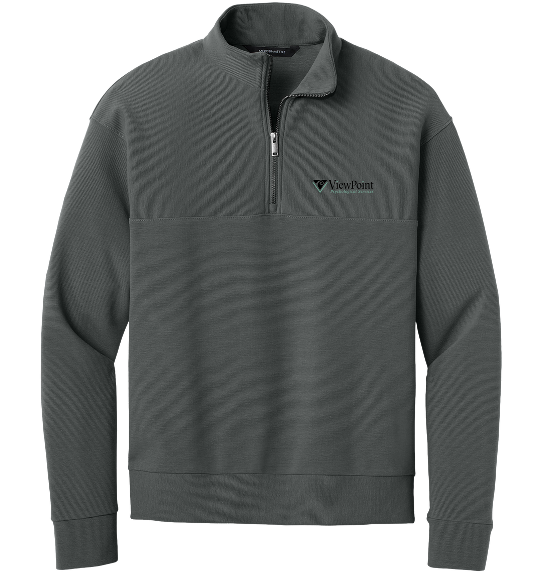 Mercer+Mettle® Linear Texture 1/4-Zip viewpoint