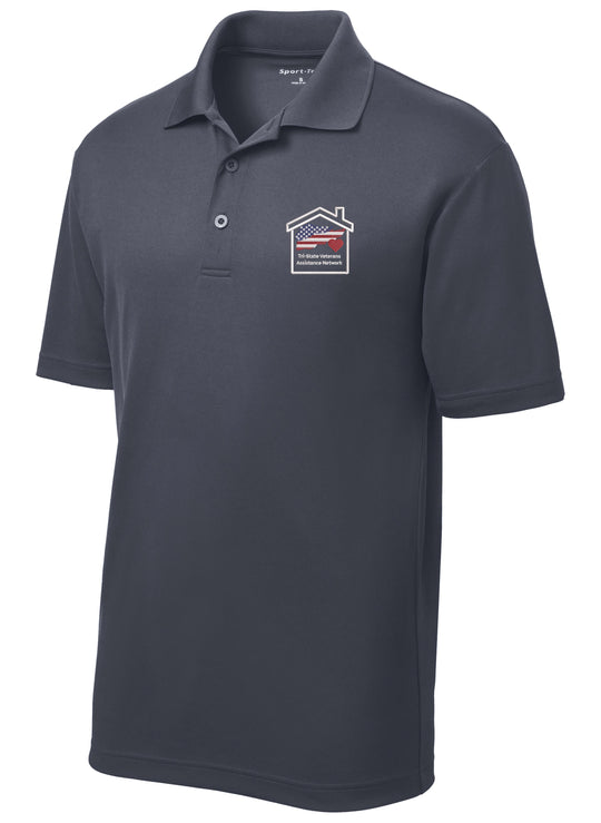 Tri State Veterans Association PosiCharge® RacerMesh® Polo