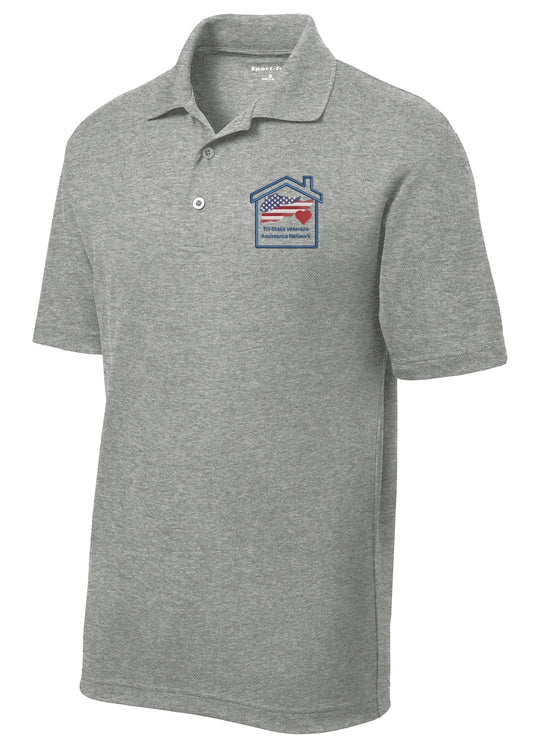 Tri State Veterans Association PosiCharge® RacerMesh® Polo