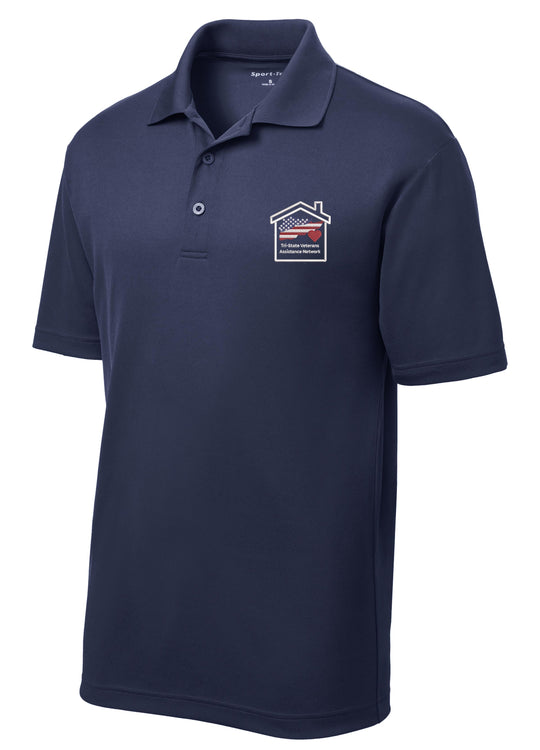 Tri State Veterans Association PosiCharge® RacerMesh® Polo