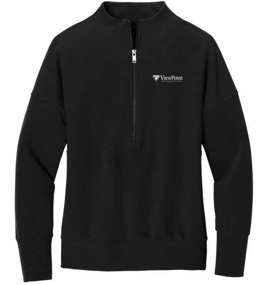 Mercer+Mettle® Women’s Linear Texture 1/4-Zip viewpoint