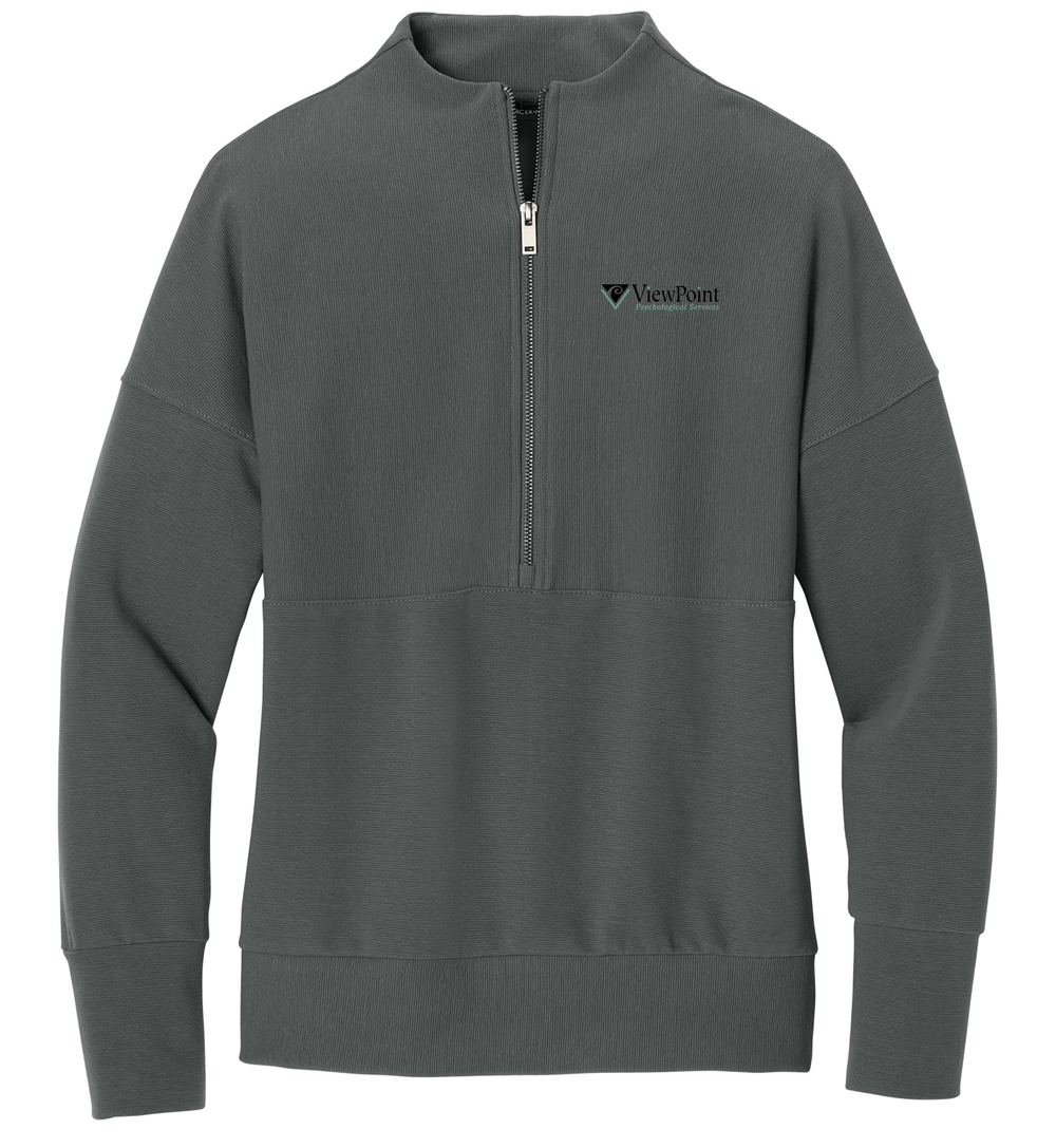 Mercer+Mettle® Women’s Linear Texture 1/4-Zip viewpoint