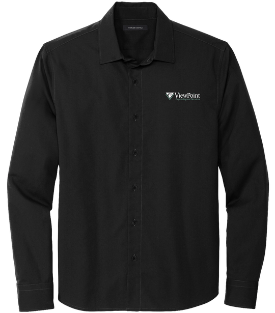 Mercer+Mettle® Long Sleeve Stretch Woven Shirt ViewPoint