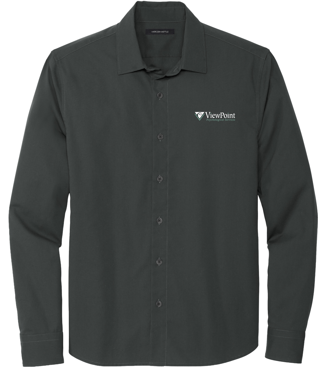 Mercer+Mettle® Long Sleeve Stretch Woven Shirt ViewPoint