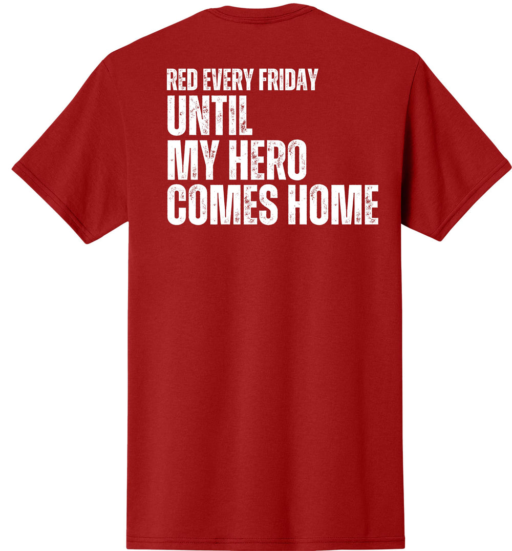 RED 50/50 Adult T