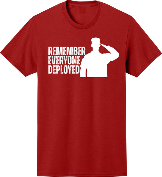 RED 50/50 Adult T