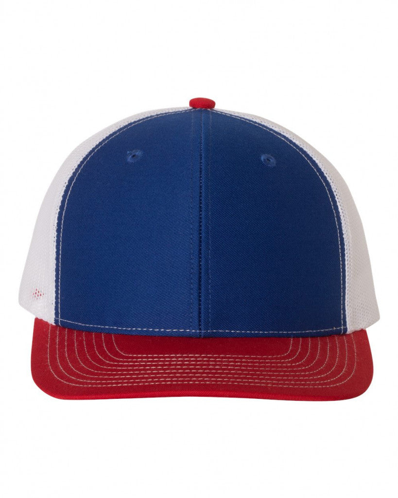 Richardson 112 Ball cap with Leather Patch Charlie Kirk