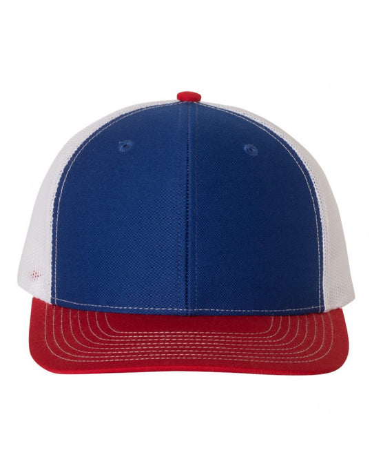 Richardson 112 Ball cap with Leatherette Patch Charlie Kirk