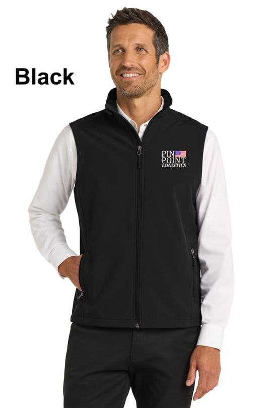Pin Point Port Authority® Core Soft Shell Vest